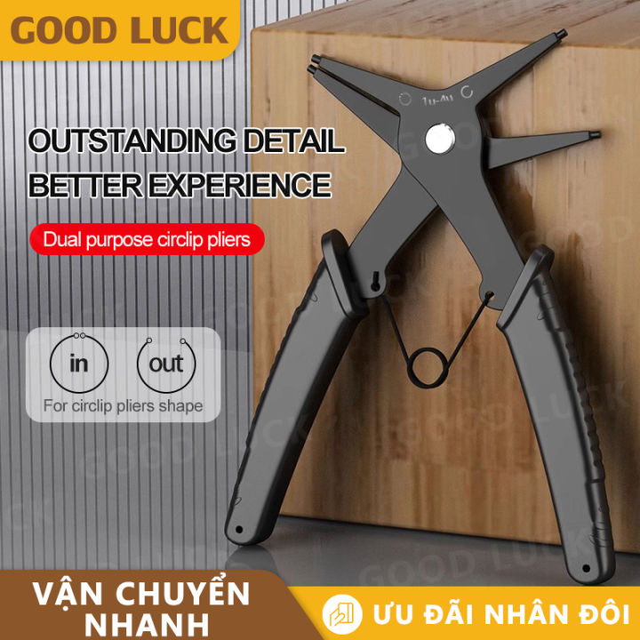 【GOOD LUCK】5 inch Kìm Kẹp Nội bô và ngoại bộ kìm mở phe, và kìm khóa ...