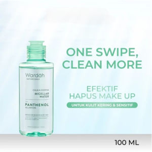 Wardah Nature Daily Aloe Seaweed | Calm & Soothe Micellar Water