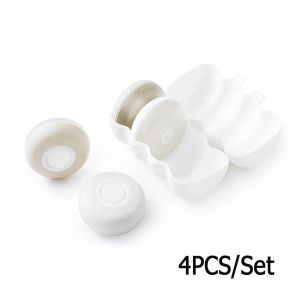 4Pcs/Set Botol Lotion Travel Portable Bulat Botol Travel Toiletries Kit Set Dispenser Lotion Traveling
