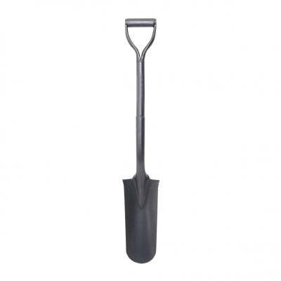 เสียมด้ามเหล็ก FONTE S6136 สีดำ