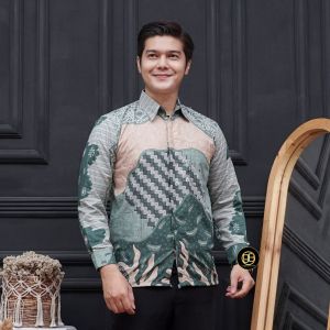 TERBARU Kemeja Pria Lengan Panjang Kemeja Batik Pekalongan