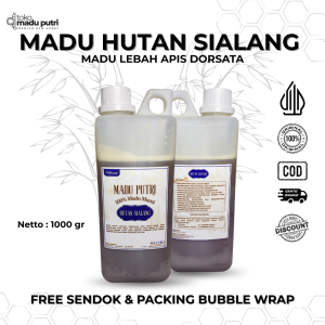 Madu Liar Hutan Sialang Premium 1 Kg dan 500 Gr