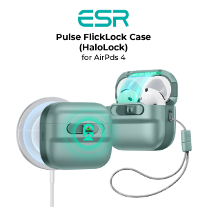 ESR Airpods 4 Pulse FlickLock Case with HaloLock