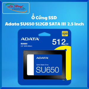 Ổ cứng SSD ADATA SU650 512GB 2.5inch SATA III