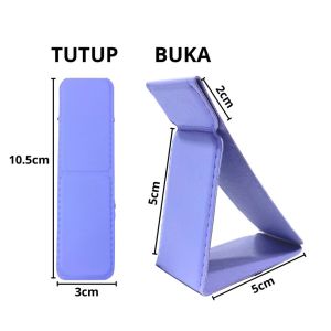 2 in 1 Stand Holder Griptok Magnetic Grip Hand Multiband Korean Style Sandaran HP Holder Phone Bracket Universal Handphone Silikon Candy Macaron