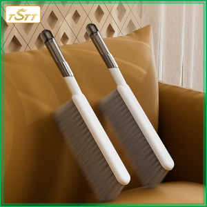 Long Handle Big Brush Dust Cleaning Brush Sweeping Bed Brush Household Small Broom Carpet Quilt Soft Hair Bed Brush Sofa Cleaning Brush