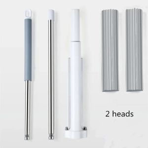 NEW Absorbent Wringer Mop Flat Floor Tile Household Cleaning Free Hand Washing Balai Cleaner Water Collodion Squeeze Mopping