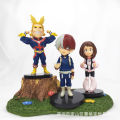 lz- 9pcs My Hero Academia action figure Midoriya Izuku deku Bakugou Katsuki Todoroki Shoto Toy anime doll ornaments. 