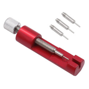 KIPRUN Watch Band tool Watch Repair Tool Kit Watches Metal Strap Repair Detaching Device With Pack of 3 Extra Pins Mini Watchband Tools