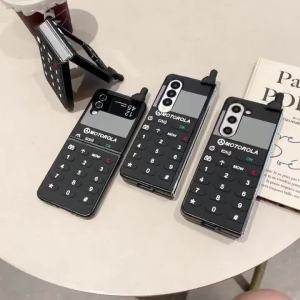 2025 สำหรับ Samsung Galaxy Z Fold 7 Z Fold 6 Z Fold 5 Z Fold 4 เคสศัพท์หน้าจอพับ รูปทรงสามมิติเรียบง่าย เคสแข็ง PC ป้องกันการตก