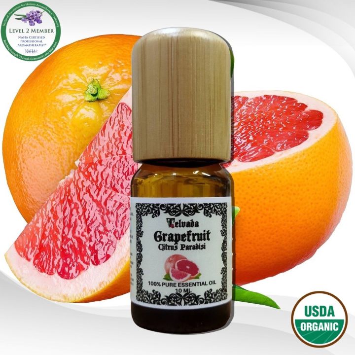 Grapefruit USDA Organic Essential Oil グレープフルーツエッセンシャルオイルオーガニック น้ำมัน