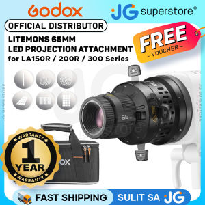 Godox BP-SE 150mm / 85mm LED Optical Projection Lens Attachment Kit for Litemons LA150R LA200R LA300BI LA300R Series with 4 Adjustable Leaves 360° Rotatable Design Bowens Mount Gobo Set with Holder and Gel Frame | JG Superstore