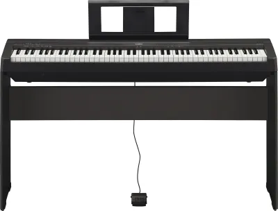 [Trả góp 0%] Đàn Piano điện tử YAMAHA P-45B kèm chân và pedal - Thiết kế nhỏ gọn và tinh tế với âm thanh sống động chân thực bảo hành chính hãng 12 tháng