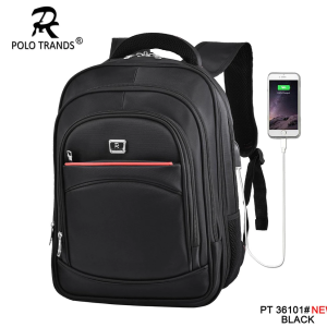 PROMO CUCI GUDANG Tas Polo Trands Ransel Pria Expandable Bonus Rain Cover 36101 34L Tas Ransel Laptop