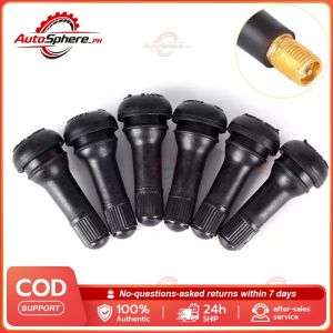 Luxury Tire Valve Pito Tubeless 100pcs Snap-In Rubber with Brass Core for Car Wheel Tire Stems