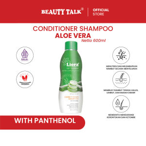 LIORA Natural Shampoo (Aloe Vera) - 600ML | Penyubur Rambut Atasi Rontok