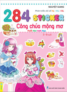 Sách - Sticker Phát triển chỉ số IQ - EQ - CQ cho bé từ 3-6 tuổi (ND)
