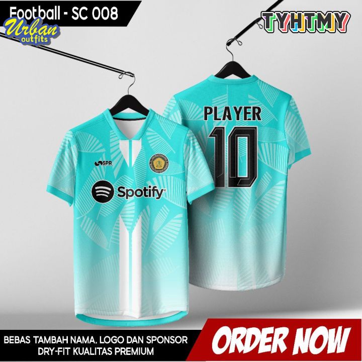 Free Customized】 2025 Reka Bentuk Baru Futsal Bola sepak jersey