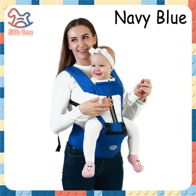 Baby Carrier Super Breathable 4-in-1 Hip Seat Carrier Pelbagai Cara Pakai Mudah Alih & Selesa Mesh Ergonomik