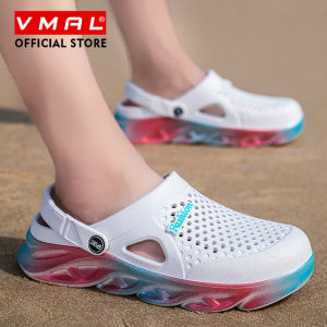 VMAL New Summer Sandals for Men Beach Shoes Fashion Slippers Comfortable Flip Flops Hight Quality Garden Shoes Men Sandals Men and Women Shoes 36-45