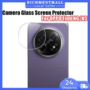 【🔥SG🔥】RICHMENTMALL Clear Privacy Tempered Glass Film For OPPO Find N6 N5 Screen Protector Camera Lens Protector For OPPO Find N6 N5