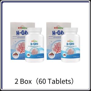 KidGlow H-GRO 营养增高钙 H Grow  30s KIDGLOW H-GRO Kids Growth Chewable Tablets Red Algae Calcium & Multi-Nutrients