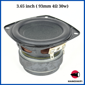 Loa trung trầm ( mid bass) HK 3.65 inch 4ohm 30w âm bass mạnh mẽ nhất trong tầm giá