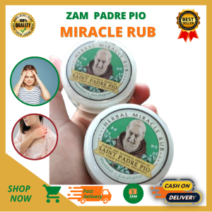 Pompa Authentic Padre Pio Miracle Rub Pain Reliver Vapor Rub