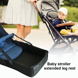 DREAMES Cart Leg Rest Adjustable Baby Stroller Footrest Extended Seat Stable Structure Pram Foot Extension Universal Foot Pedal Rest Footboard Seat Infant