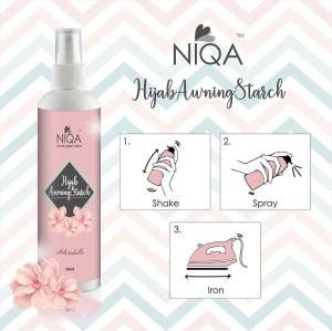 NIQA Hijab Awning Starch - 250ml | Shape and Maintain Hijab Awnings Effortlessly