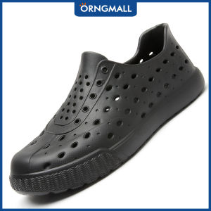 ORNGMALL Dép Xăng-đan nam không trượt eva dép mùa hè cho nam nữ ngoài trời bãi biển Dép phòng tắm nhẹ thoải mái hàng ngày phong cách đường phố giản dị 36-45
