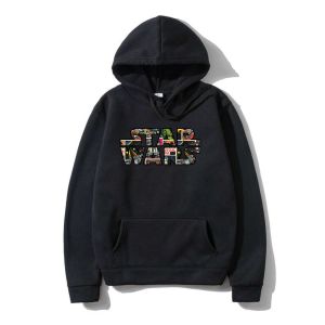 STARWARS Jumper Hoodie II Sweater Hoodie Trendy II Sweter Oblong Topi Size M - XL ( Pria & Wanita / Anak & Dewasa )