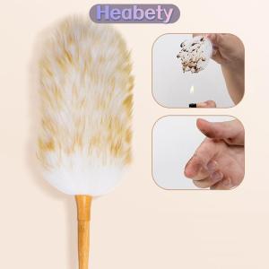Heabety Len Khăn Lau Bụi Hộ Gia Đình Làm Sạch Bụi Khăn Lau Bụi Bàn Chải Xe Làm Sạch Quét Bụi Nhà Hàng Ngày Sử Dụng Có Thể Giặt Sạch Đồ Gia Dụng Công Cụ