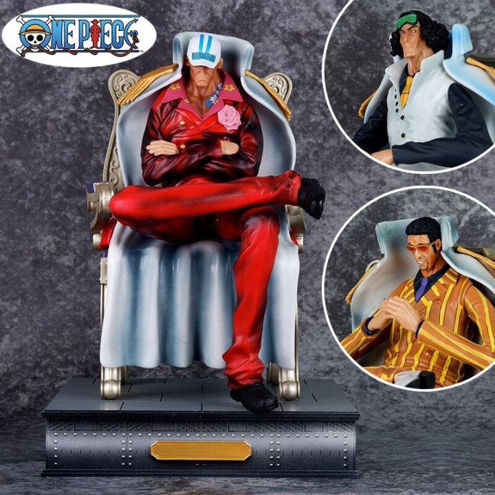 One Piece Admirals Kizaru Akainu Aokiji 29Cm Figure Pvc Statue