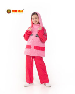 Tiger Head Jas Hujan Setelan Metro Kids Jas Hujan Anak 68311