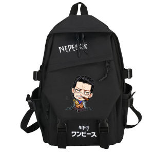One Piece co-branded schoolbag Luffy Ace ins-style cute Japanese junior high school students 3rd to 6th grade Ōkashichibukai backpack