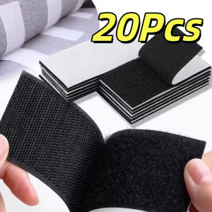 Buy 10 get 10 Sew on Hook and Loop 1Meter Pair Non-Adhesive Back Nylon Strips Fabric Fastener Interlocking Tape 20-100mm Width