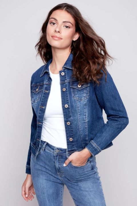 Ladies Denim Jacket Fashion Lazada PH