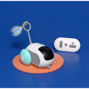 Pet Gravity Pet Toy – Electric Rolling Ball Running Car Beeping Ball Jumping Ball Cat and Dog Toys Cat Teaser Wand