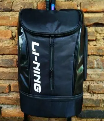 Tas raket ransel badminton Lining Thermo guard BONUS G.K Shuttlecock l Ransel Bulu Tangkis Lining