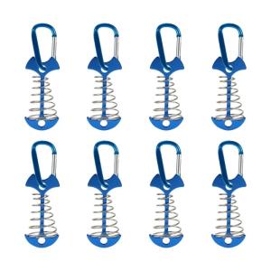 8pcs Outdoor Ground Camping Tent Stakes Anchors Pegs Windproofed Tent Stakes for Windproofed Camping Hiking