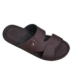 Dép Nam Quai Ngang HA NAM Da Bò Thật Cao Cấp DNA2218