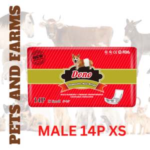 DONO DISPOSABLE MALE DIAPERS X-SMALL
