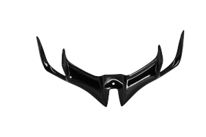 2 ชิ้น สปอยเลอร์ปีกข้างมอเตอร์ไซค์ คาร์บอน ยูนิเวอร์แซล โมดิฟายเออร์ อุปกรณ์เสริมสำหรับมอเตอร์ไซค์