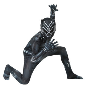 UniKids Spider Man Outfit Boys Kids Costume Halloween Party Cosplay One-Piece Detachable Headgear Boys Performance Suit