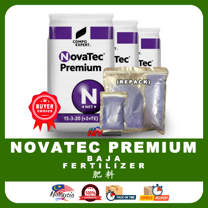 COMPO EXPERT BAJA NOVATEC PREMIUM FERTILIZER REPACK IN ZIP SEAL PACKET ...