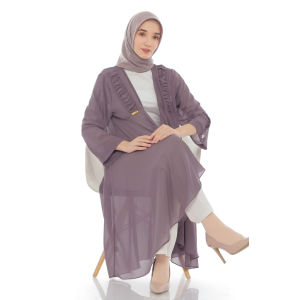 Dzellia - Alea Cardigan in Purple