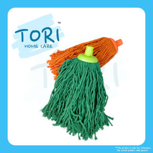 TORI HOME Mop | Colour Floor Mops | Hand Squeeze Mop | Mop Landle | Cleaning Tools | Cotton String Mop