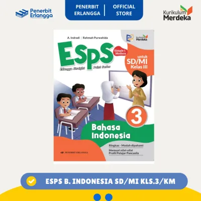 [Erlangga Official] Esps Bahasa Indonesia Sd/Mi Kelas 3 - Kurikulum Merdeka