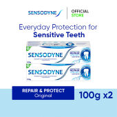 Sensodyne Toothpaste Repair and Protect Deep Repair Lasting and Daily Sensitivity Protection Original100g x 2